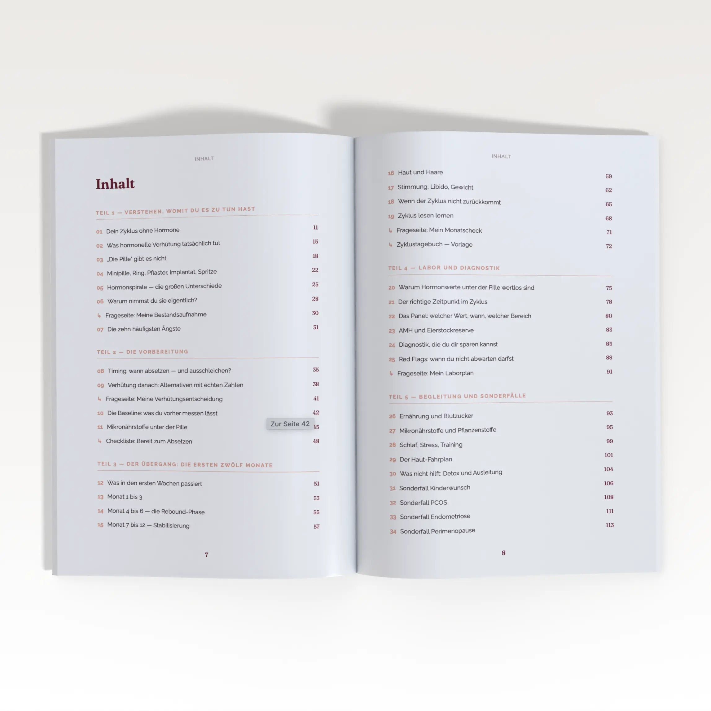 zyklustagebuch, checkliste pille absetzen, zyklus tracken, vorlage zum ausfüllen