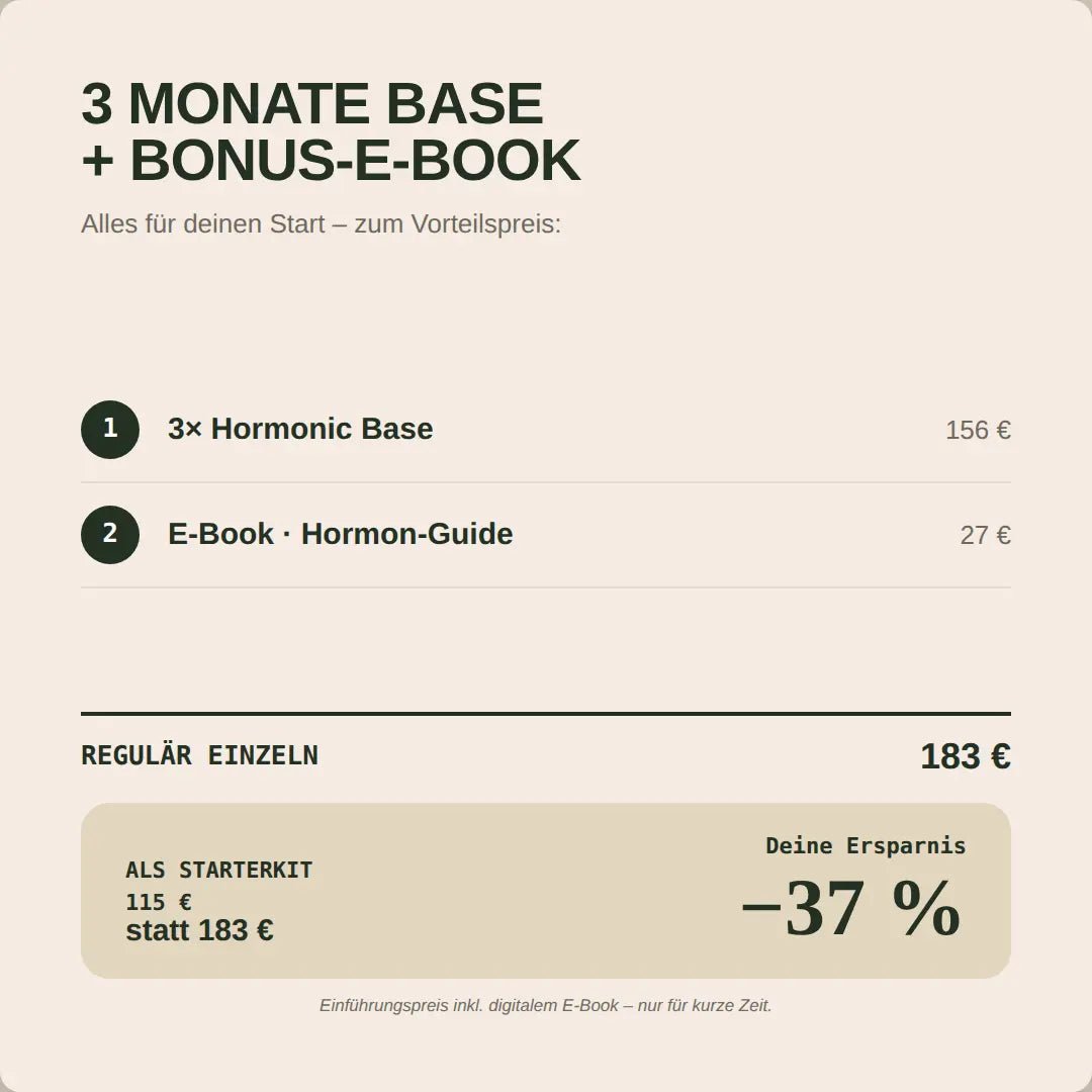 Das Hormonic Starter Paket - Hormonic - Nahrungsergänzungsmittel