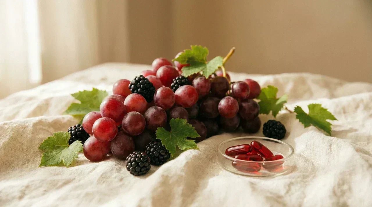 Resveratrol bei Endometriose: Was die Forschung wirklich zeigt - Hormonic