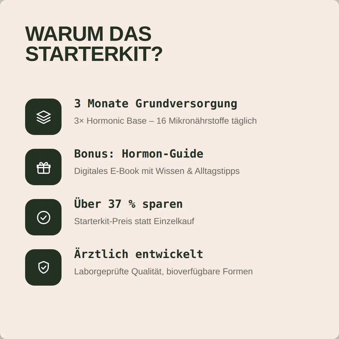 Das Hormonic Starter Paket - Hormonic - Nahrungsergänzungsmittel