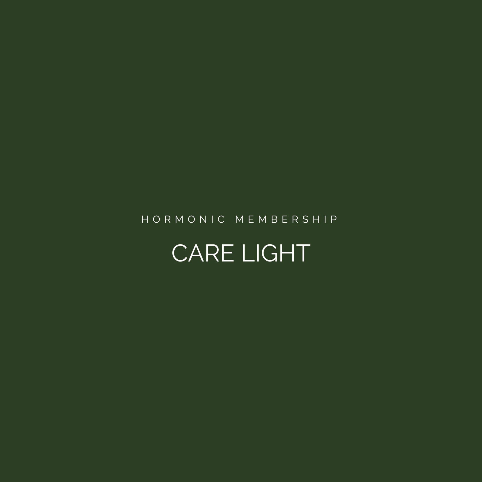 Membership Light - Hormonic - Beratung